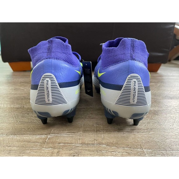 Nike Phantom GT2 Elite DF SG Pro Soccer Cleats Sapphire Volt Sz 13 DJ8040-571